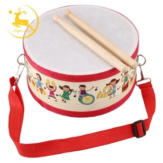 tambor de madera de los niños temprano educativo instrumento musical para niños juguetes de bebé beat instrumento de mano tambor juguetes