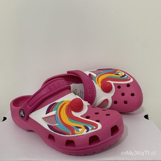 Crocs unicorn Spiderman shark new children kids sandals boys girl sandal (9)