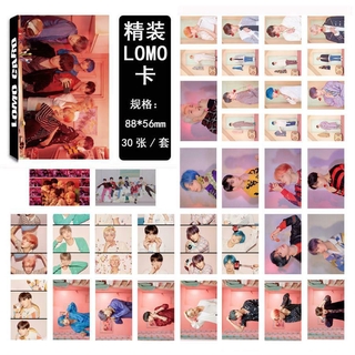2019 kpop bts map of the soul paper lomo photo card nuevo álbum photocard poster (9)