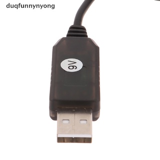 [duq] usb power boost line dc 5v a 9v step up usb convertidor cable adaptador 2.1x5.5mm (6)