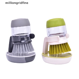 micl 1 pza cepillos recargables de limpieza para lavar platos herramienta de lavado de platos dispensador de jabón martijn