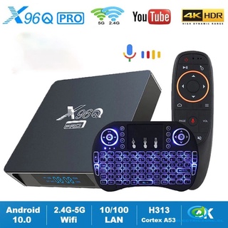 New X96Q PRO STB Allwinner H313 TV Box 4K Android Tv Box UHD Output