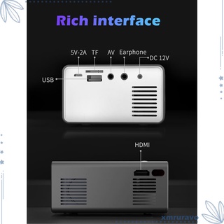 Mini Projector, Video Projector Outdoor Movie Projector, LED Portable Home