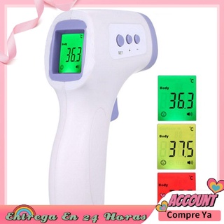 sin contacto bebé termómetro infrarrojo frente digital temperatura pantalla lcd (8)