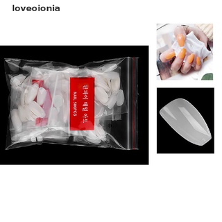[loveoionia] 500 piezas de consejos diy completo falso arte de uñas artificiales gel acrílico uv manicura set dfgf