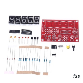 fss. 1hz-50mhz oscilador de cristal contador de frecuencia medidor 5-digital led kit de pantalla
