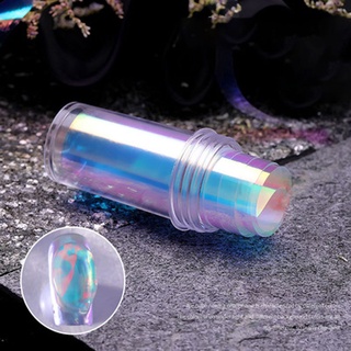 Yangqing Mulheres Verão manicura Holográfico Shattered Papel De Vidro Arte Do Prego Adesivos Laser Filme Unhas Aurora Folhas De Unhas (7)