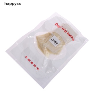 [happyss] 8 m*45 mm comestibles salchichas pieles embalaje de cerdo intestino salchicha tubos (7)