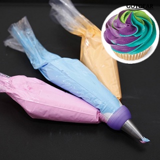 [Gotofar] bolsa de glaseado boquilla convertidor de 3 agujeros 3 colores crema acoplador pastel decoración herramienta (8)
