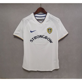 Leeds united retro jersey 2000 2001 leeds united home jersey jersey de fútbol