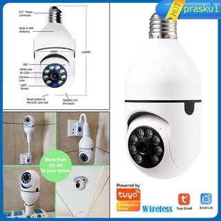 Panorama WiFi cámara de luz bombilla hogar IP cámara de seguridad inalámbrica CCTV (7)