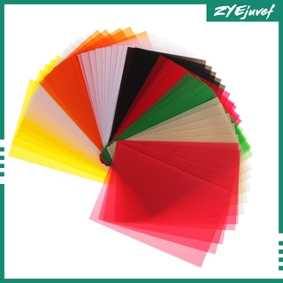 50pcs 15x10cm Colorful Translucent Tracing Paper for Stamp (2)