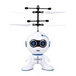 Sufeinar Mini robot volador De inducción 2ch Gyro Helicóptero Drone regalos De navidad