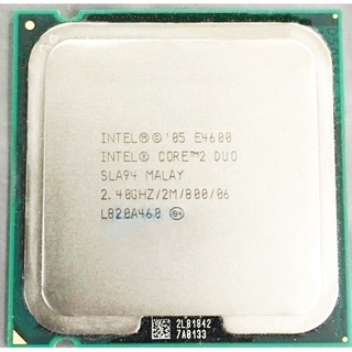 Intel Core 2 DUO CPU E4600 2.40GHZ 2M 800 procesador LGA775 Dual Core