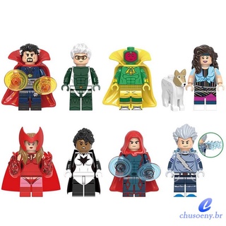 Figuras Lego Marvel Heroes The Avengers minifiguras iron man compatible Lego bloques De construcción