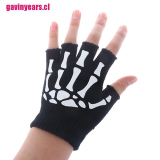 [GAV&CL] guantes de esqueleto fluorescentes para niños guantes de calavera para niños
