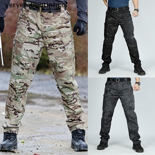 pantalones para hombre yang camuflaje casual pantalones de trabajo militar cargo camuflaje pantalones de combate nuevo.