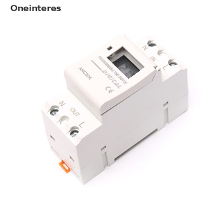 [Oneinteres] AHC30A 220V Digital Time Switch Weekly Programmable Electronic Timer 220V AC .