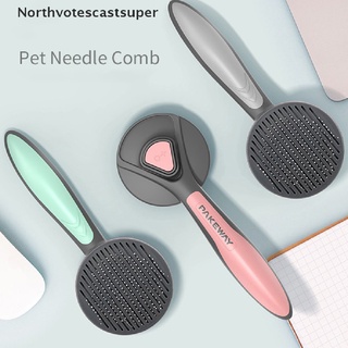Northvotescastsuper Cat Brush Dog Comb Hair Removes Pet Hair Comb Cat Grooming Clean Slicker Brush NVCS