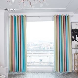 vipstore.cl 100x250cm degradado color raya ventana cortina cortina cortina panel decoración del hogar