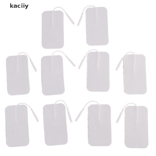 kaciiy 8/10xlarge tens unidad electrodo almohadillas de repuesto adhesivo gel estimulador muscular cl