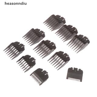 heasonndiu - juego de 10 peines para cortapelos, 1,5-25 mm, herramientas de salón cl (4)