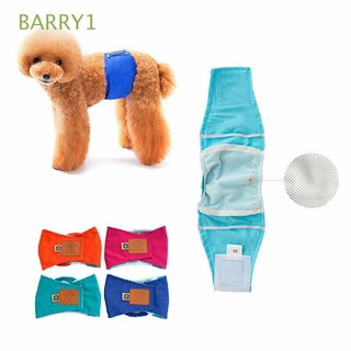 Barry1 lavables bragas para perros sanitarias fisiológicas ropa interior vientre envoltura banda para hombre perro menstruación pañal reutilizable algodón pañales calzoncillos mascotas corto