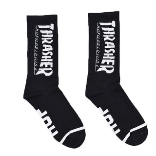 THRASHER calcetines de algodón para hombre/calcetines de moda Hip Hop/calcetines Unisex nuevos