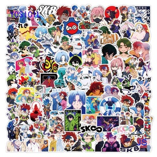 Yosicil 100 Unids/Set SK8 the Infinity Series Anime SK ^ S Langa Hasegawa Pegatinas DIY Moda Mezcla Impermeable Doodle