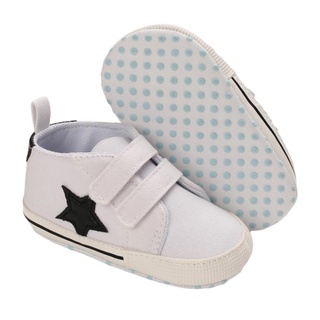 ♧Bv◑Zapatillas de deporte para bebé/niñas/antideslizante/suela suave/zapatos de cuna estrella/zapatos para Prewalker (5)