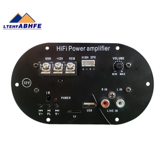 12v Amplificador de la junta Digital Bluetooth Subwoofer USB Radio FM reproductor TF Power Karaoke coche hogar Amplificador enchufe de ee.uu.