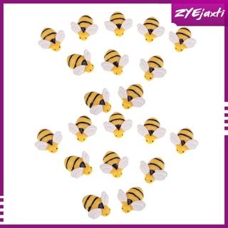 mini adornos de abeja en miniatura en forma de abeja en forma de abeja 20 piezas