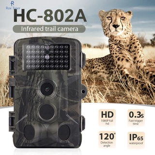 16mp 1080P vida silvestre Trail cámara foto trampa infrarroja de caza cámaras HC802A vida silvestre vigilancia inalámbrica seguimiento Cams Rox