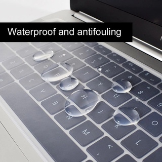 Mosible Universal Portátil Teclado Cubierta Protecter Notebook Keyboard Film 13 A 17 Pulgadas Impermeable Prueba De Polvo Silicona Para Macbook (7)