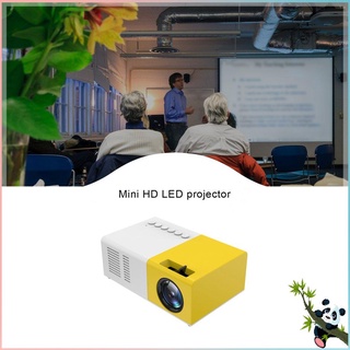 Proyector portátil 3D de alta definición Led cine en casa cine Hdmi compatible con Usb proyector de Audio Yg300 Mini proyector Camara