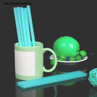(Newfashionhg) Disposable Drinking Straws Mixed Colors Plastic Beverage Straws Milk Tea Strwas On Sale