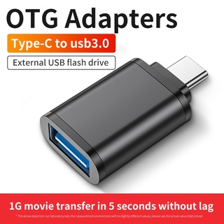 Adaptador USB C OTG Adaptador USB rápido a tipo C para Macbook Pro Samsung Xiaomi Huawei Mini Adaptador USB Tipo-C Convertidor de cable OTG