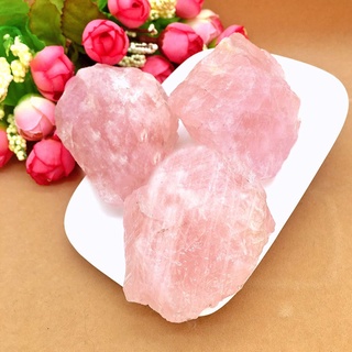 1pc 5-6cm Natural Pink Quartz Crystal Stone Rock Mineral Specimen Collectible ☆pxVipmall