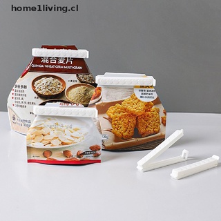 HOME 5Pcs Portable Storage Food Snack Plastic Bag Sealing Clips Food Plastic Clamp .