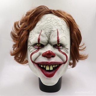 🙌 Halloween Cosplay Stephen king It Joker payaso Pennywise máscara de látex 7YzF