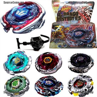 [fuente] hot fusion metal rapidity fight masters top beyblade string launcher set juguetes [my]