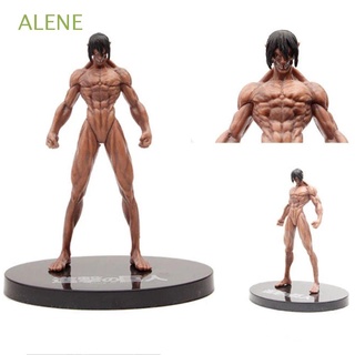 ALENE Collection Toy Attack on Titan Figure Collection Model Eren Yeager Anime Attack on Titan PVC Action Children Gifts Doll Miniature Figure Toys Model Toy 15cm Japanese Anime