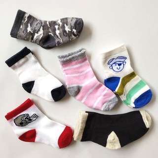 calcetines de algodón transpirables suaves para bebés/niños