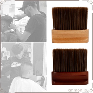 Neck Duster Brush Neck Duster hair Brush Comfortable for hair Stylist Wood