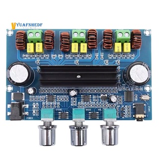 xh-a305 alta potencia digital amplificador de potencia tpa3116d2 bluetooth 5.0 amplificador de potencia digital 2.1 canales con aux