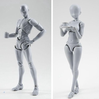 ii artistas boceto móvil miembro figura de acción modelo flexible cuerpo maniquí humano kit montar pintura juguete