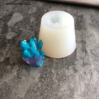 [milliongrid1] molde de silicona para flores secas, resina decorativa, bricolaje, pico de montaña, cristal icicle caliente