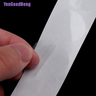(YenGoodNeng) 500 unids/rollo adhesivo transparente scrapbooking para paquete evenlope sello etiquetas pegatina (7)
