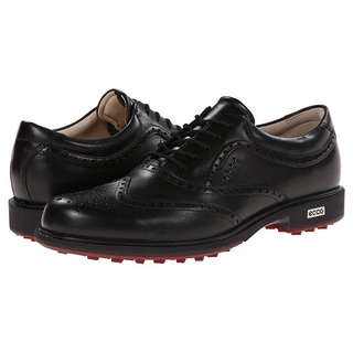 Ecco Zapatos De golf De Los Hombres Impermeables Zapatillas De Deporte De Cuero Fijo Uñas Clásicas Mixtas Serie Al Aire Libre casual Moda Negro 39-44 (2)