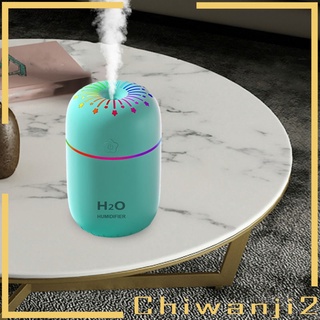 [CHIWANJI2] Humidificador de aire de niebla fría para casa, dormitorio, coche, sala de estar, 300 ml
